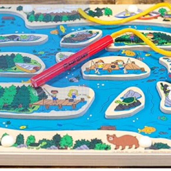 BNWT Bendon TS Shure Fishing Magic Wand Magnetic Maze - Picture 4 of 4